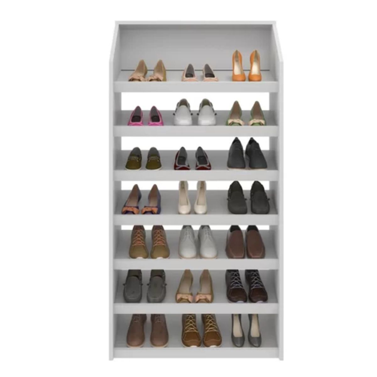 TU MESITA - Zapatera Moderna Melany Blanco Alto 138cm TU MESITA