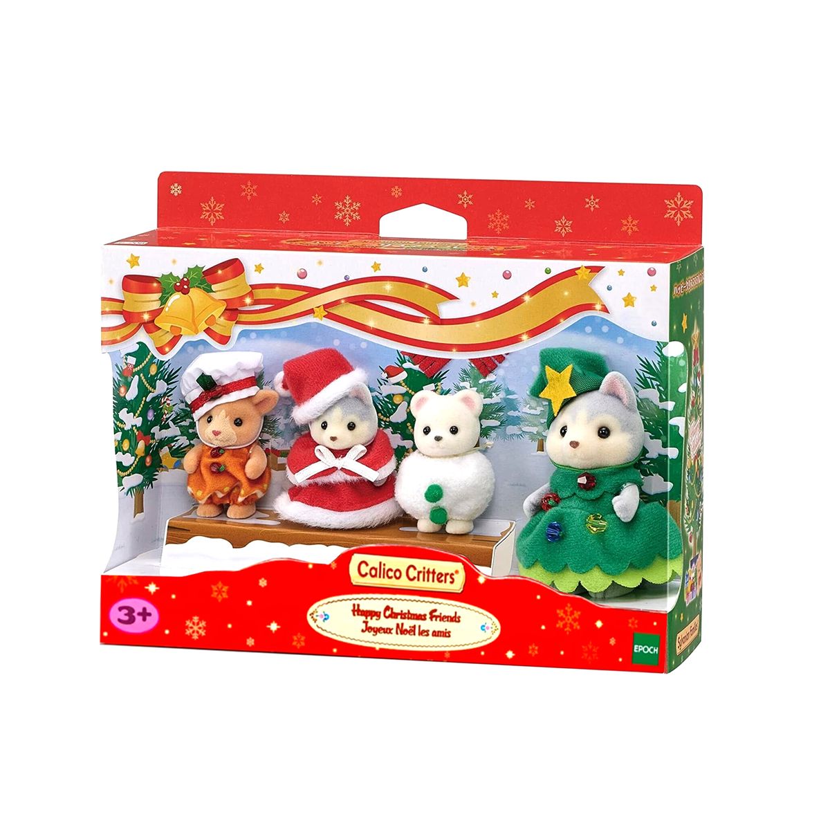 SYLVANIAN FAMILIES - Calico Critters Feliz Navidad entre Amigos
