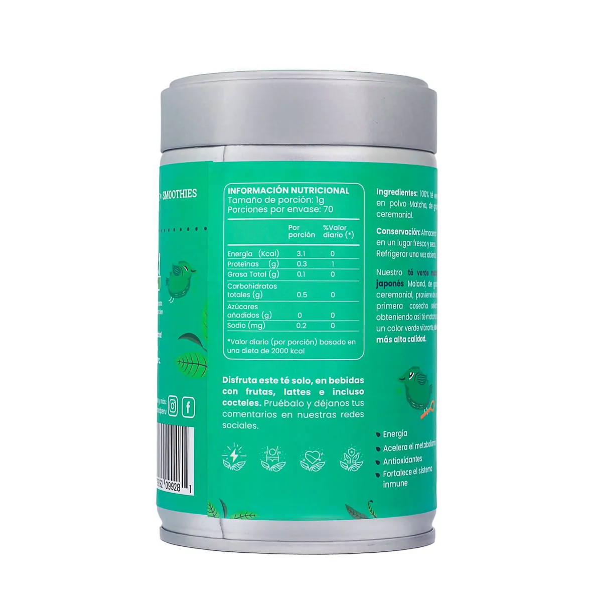 MOLAND - Matcha Ceremonial 70g Cosecha selecta Japón