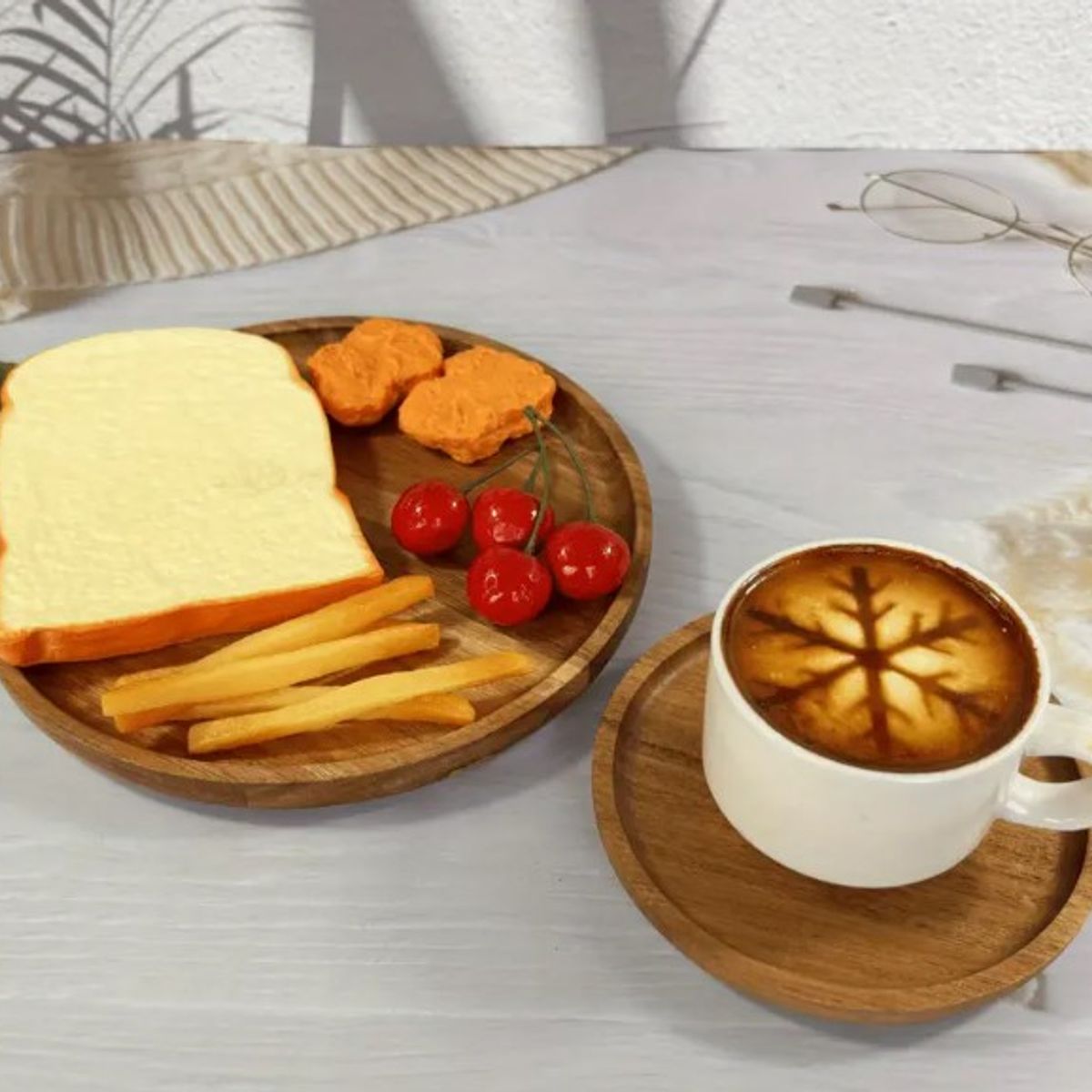 GENERICO - Plato de Madera o Posa Vaso