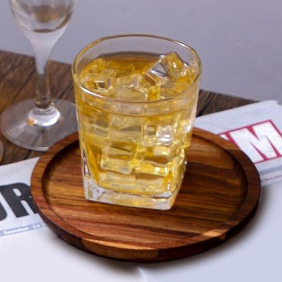 GENERICO - Plato de Madera o Posa Vaso