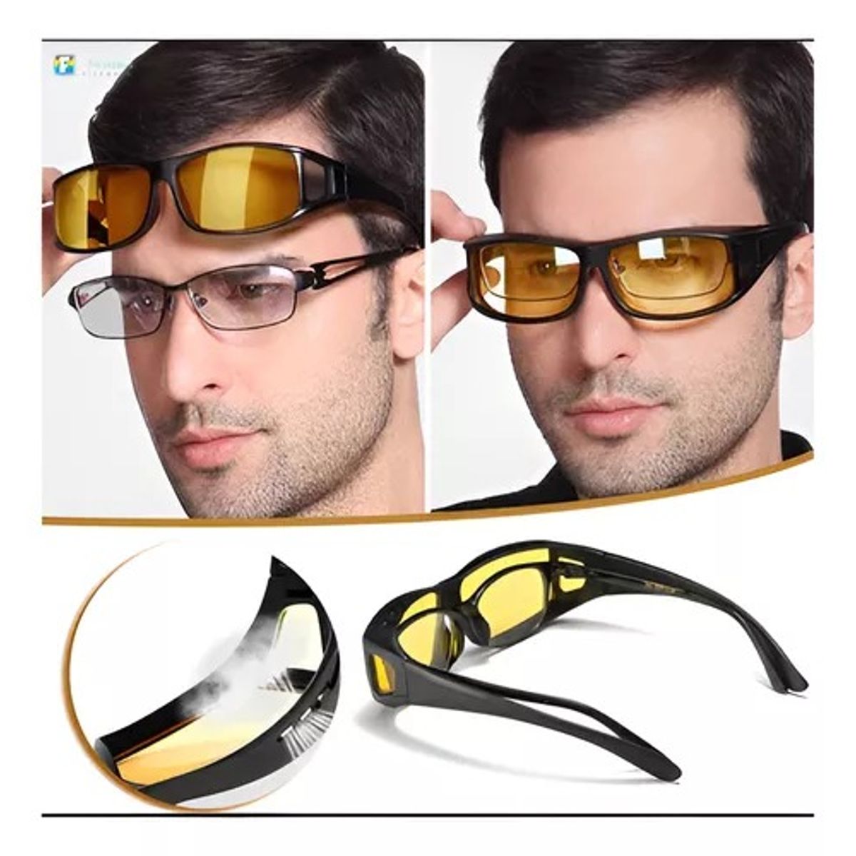 GENERICO - LENTES HD PARA MANEJO DE DIA Y NOCHE