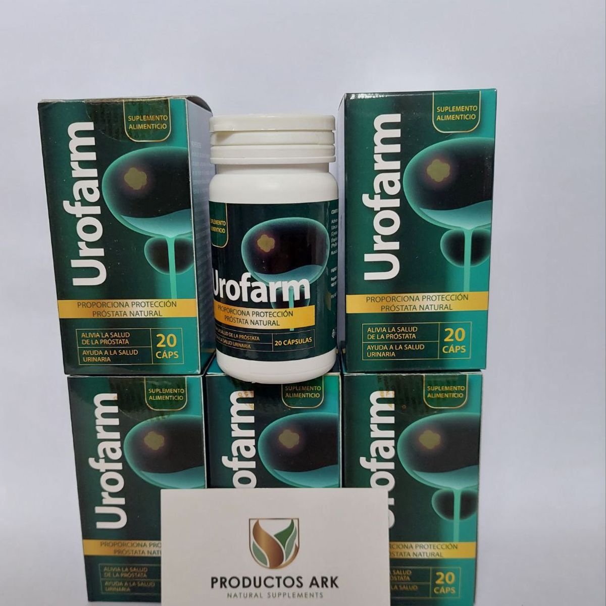 GENERICO - UROFARM SUPLEMTO ALIMENTICIO PROTECCION PROSTATA NATURAL PACK X6