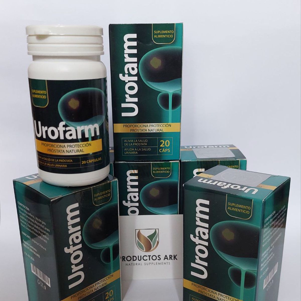 GENERICO - UROFARM SUPLEMTO ALIMENTICIO PROTECCION PROSTATA NATURAL PACK X6