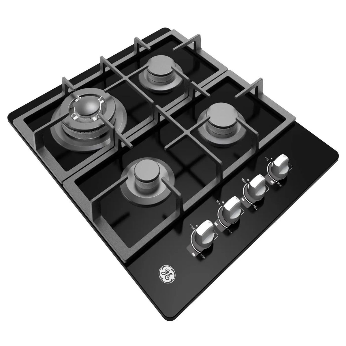 GENERAL ELECTRIC - Cocina General Electric CGG6025V1 Empotrable a Gas Vidrio Negro