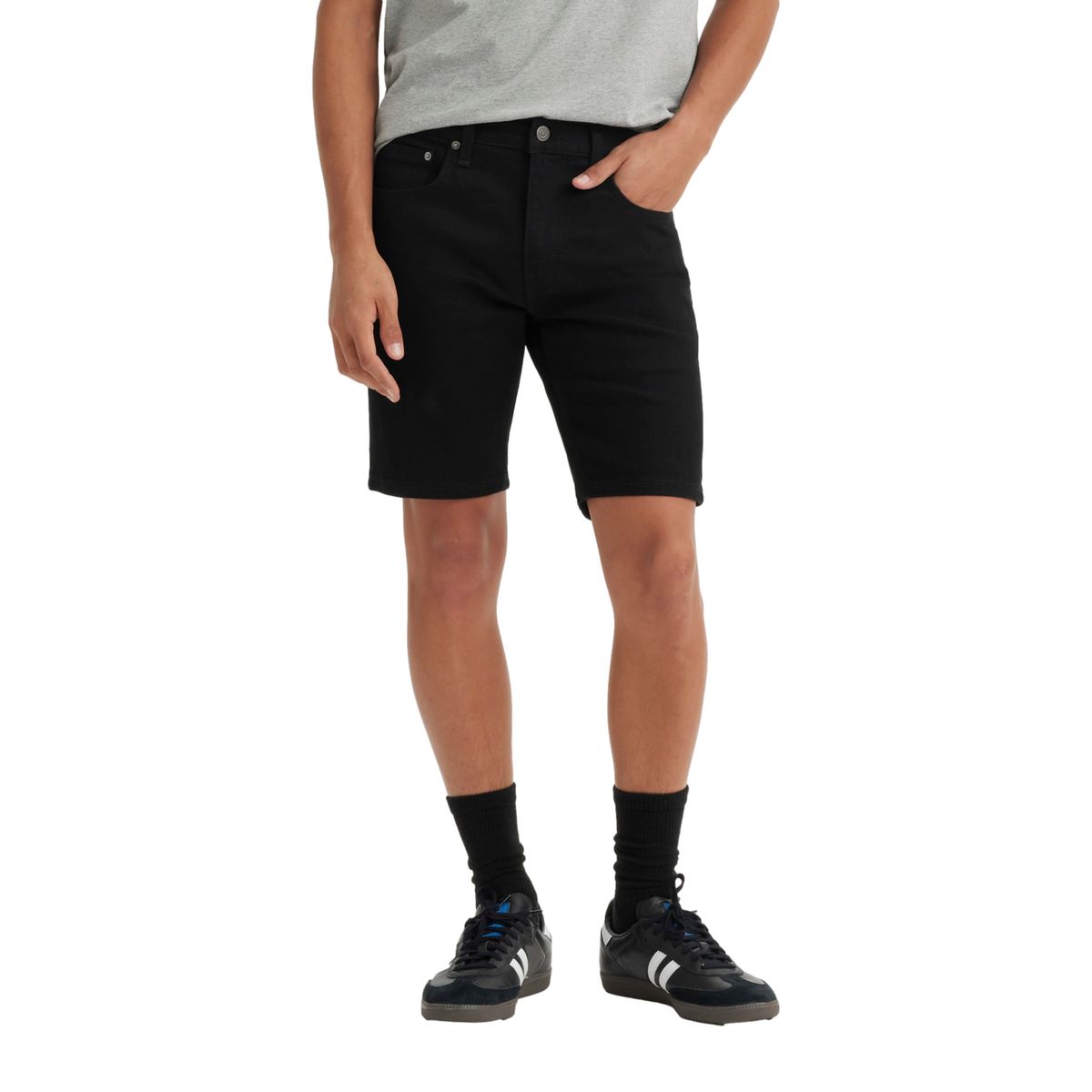 LEVIS - Shorts Hombre 412 Slim Negro Levis