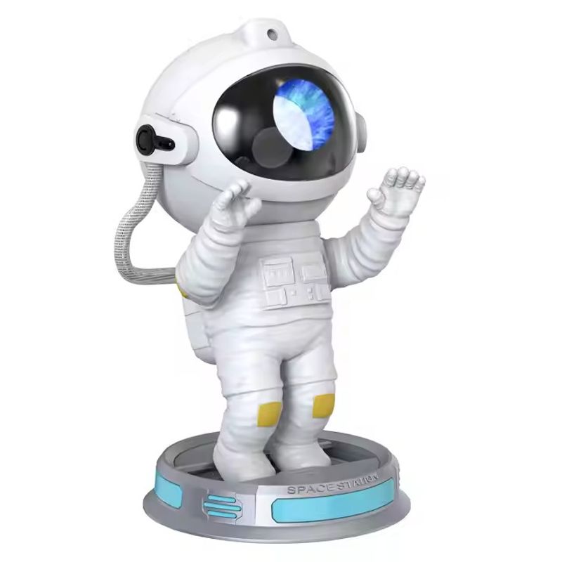 GENERICO - LAMPARA  PROYECTOR  ASTRONAUTA LUZ NOCTURNA  NEBULOSA