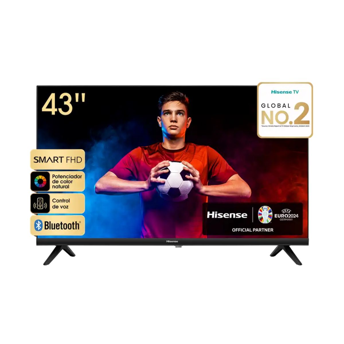 HISENSE - TELEVISOR SMART TV HISENSE FULL HD 43 43A4K