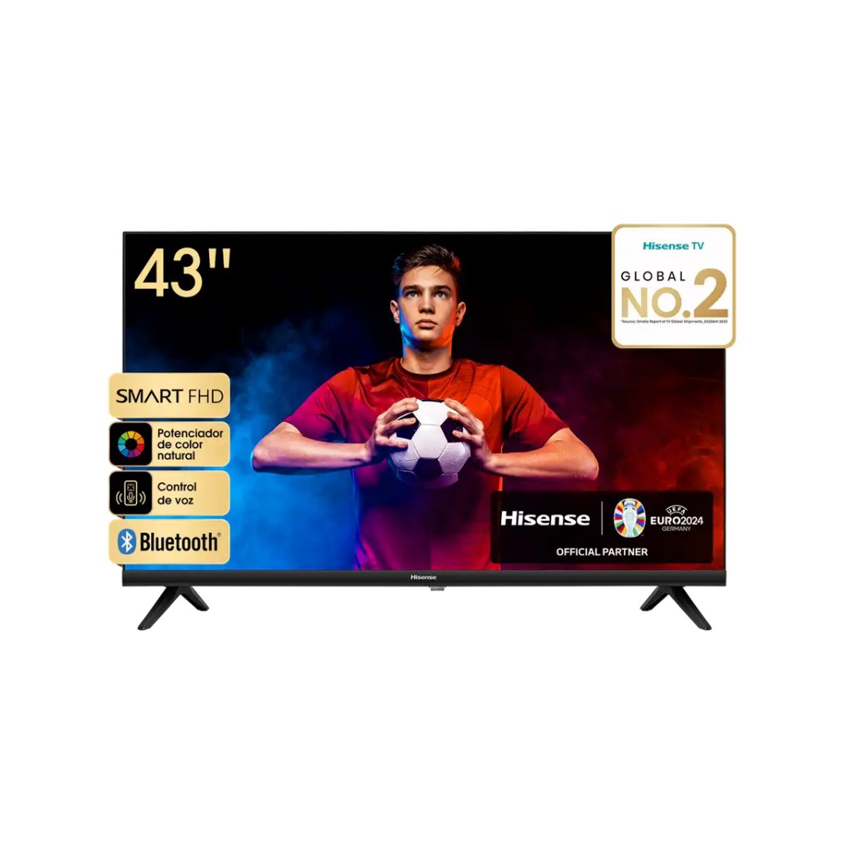 HISENSE - TELEVISOR SMART TV HISENSE FULL HD 43 43A4K