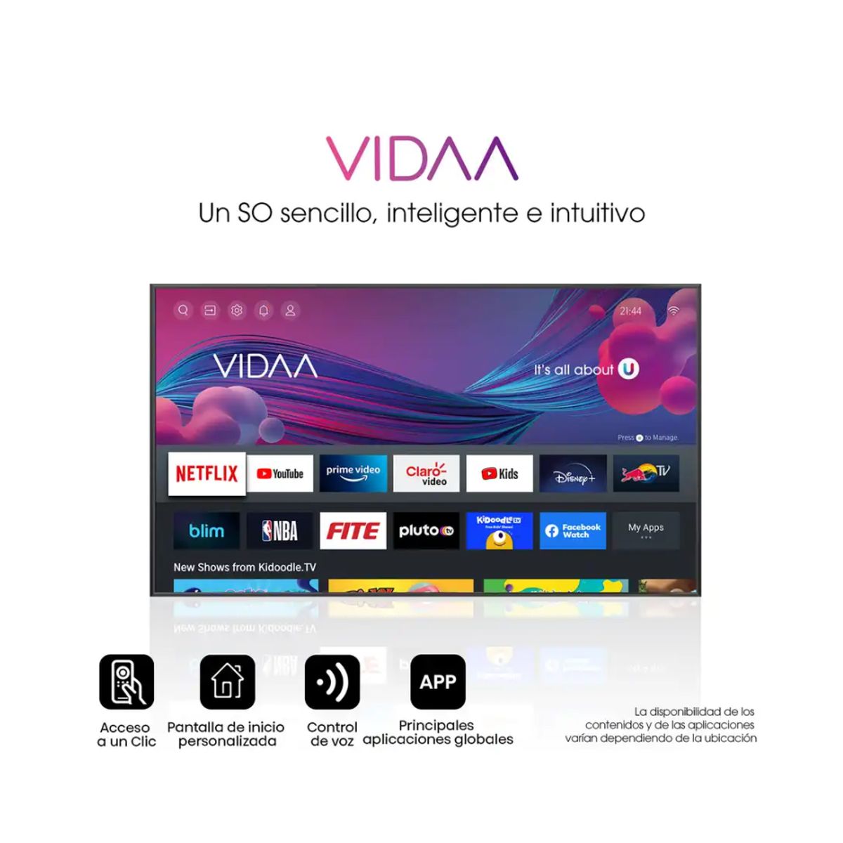 HISENSE - TELEVISOR SMART TV HISENSE FULL HD 43 43A4K