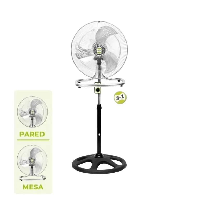 BOSSKO - VENTILADOR 3 EN 1 BOSSKO BK8218VI 18" 200w  PLATEADO 3 aspas 88.25