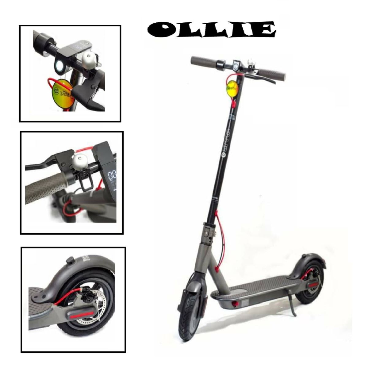 OLLIE - SCOOTER URBANO ELECTRICO  OLLIE 112x15x113