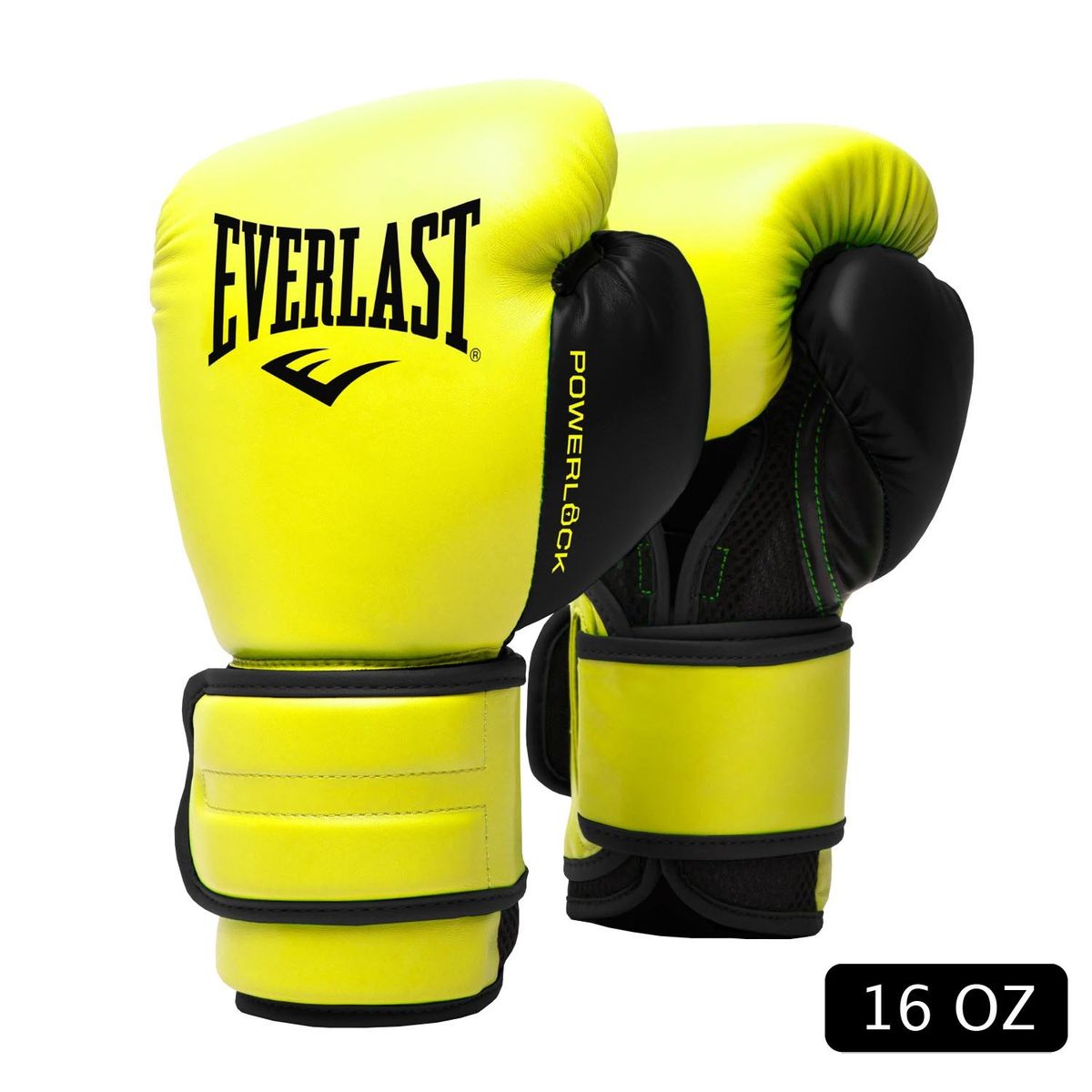 Everlast - GUANTE BOX POWERLOCK 2 TR HOOK & LOOP AMARILLO 16OZ