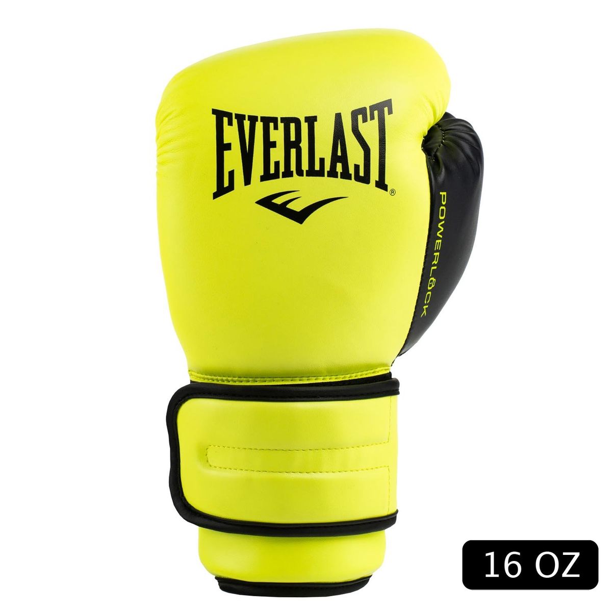 Everlast - GUANTE BOX POWERLOCK 2 TR HOOK & LOOP AMARILLO 16OZ