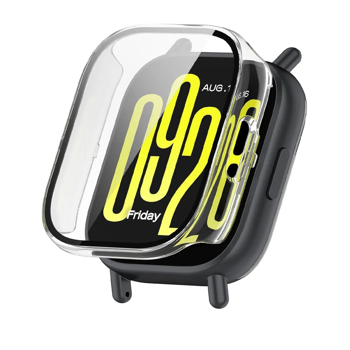 GENERICO - Bumper para Redmi Watch 5 Lite -Transparente