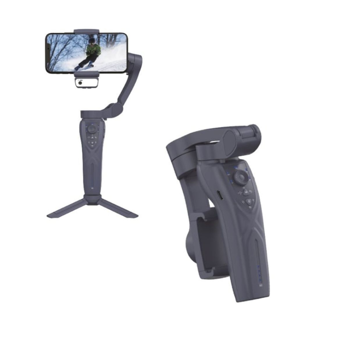 GENERICO - Estabilizador de Cardan para Teléfono BT Inalambrico