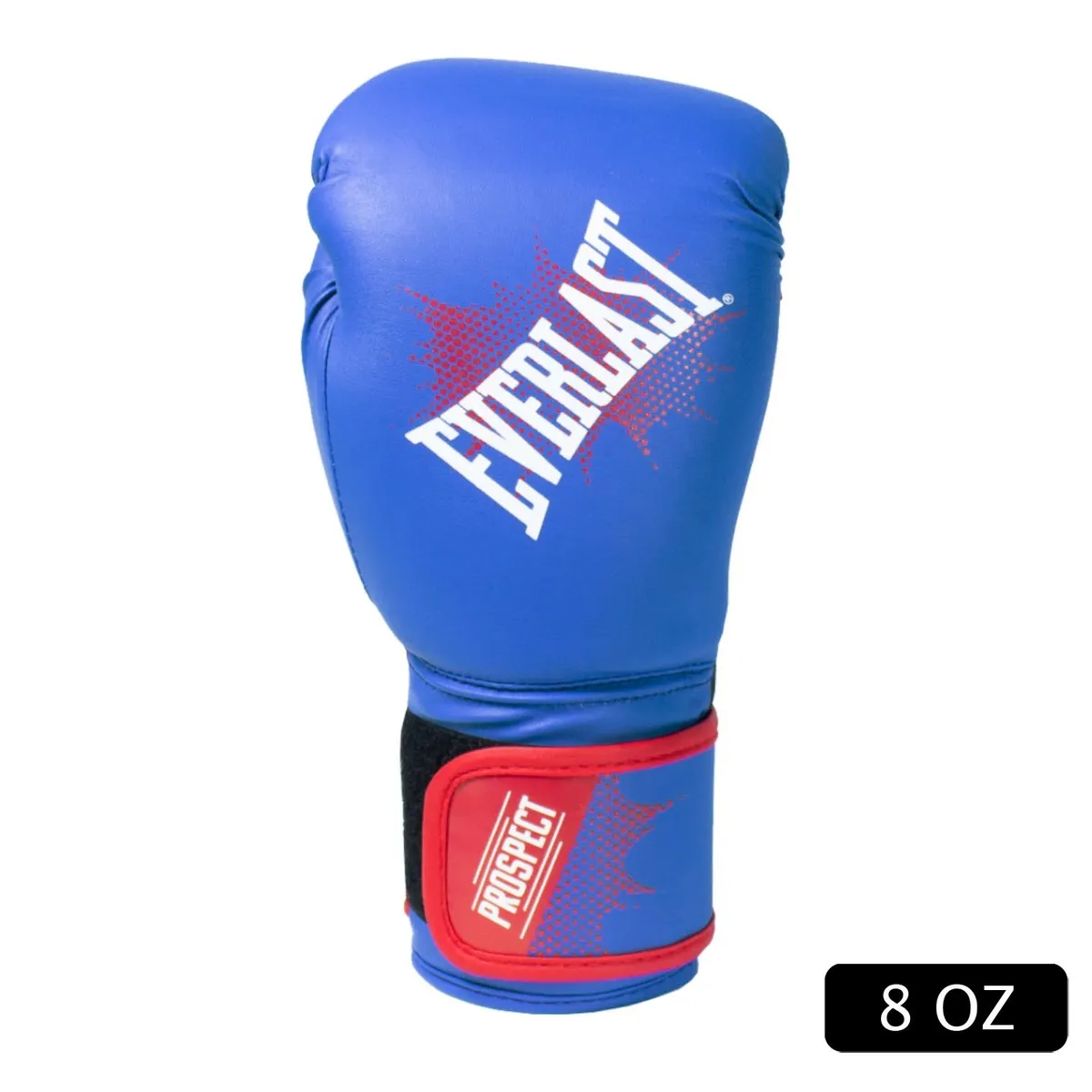 EVERLAST - GUANTE BOX EVE PROSPECT AZUL Y ROJO 8OZ