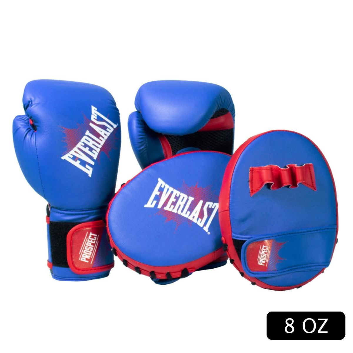 EVERLAST - PACK GUANTE BOX + GUANTE FOCO EVE PROSPECT AZRO 8OZ