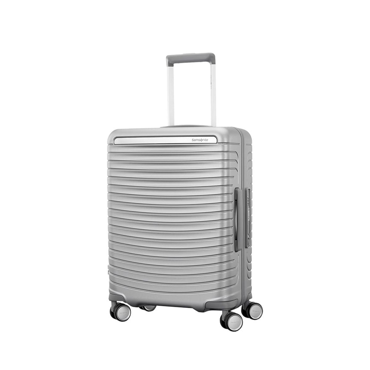 SAMSONITE - Maleta Rígida Framelock Max Cabina Glacial Silver