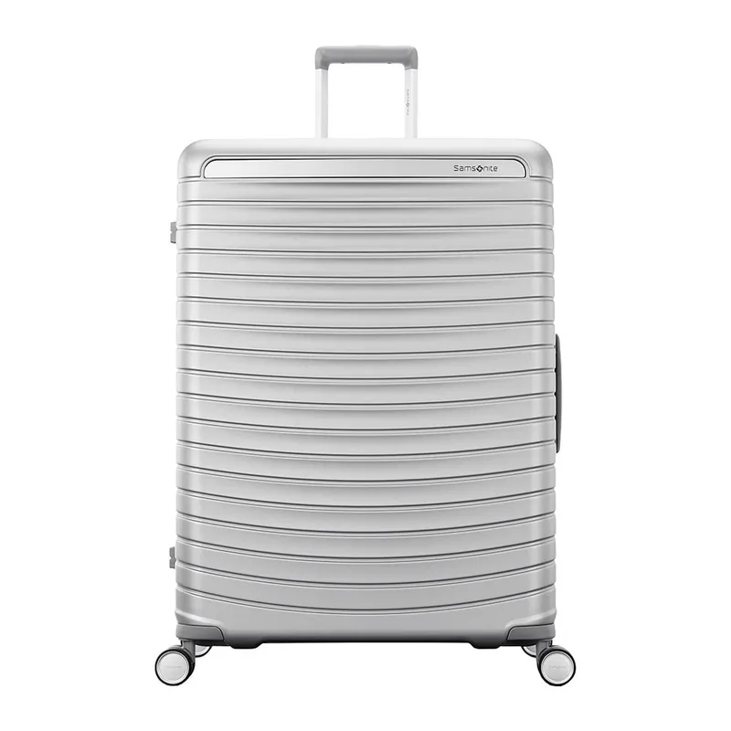 SAMSONITE - Maleta Rígida Framelock Max Grande Glacial Silver