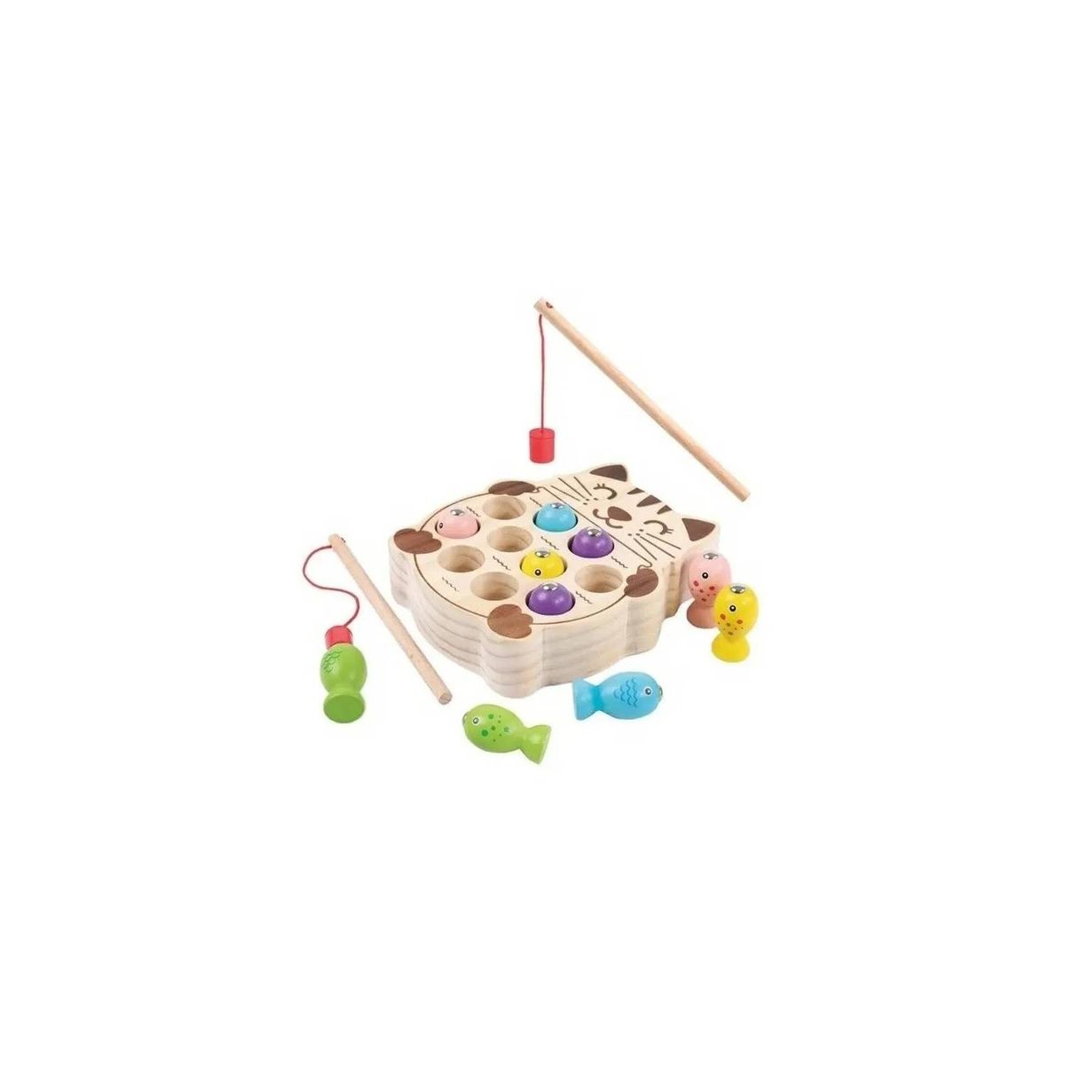 GENERICO - Gatito Pesca Imantado