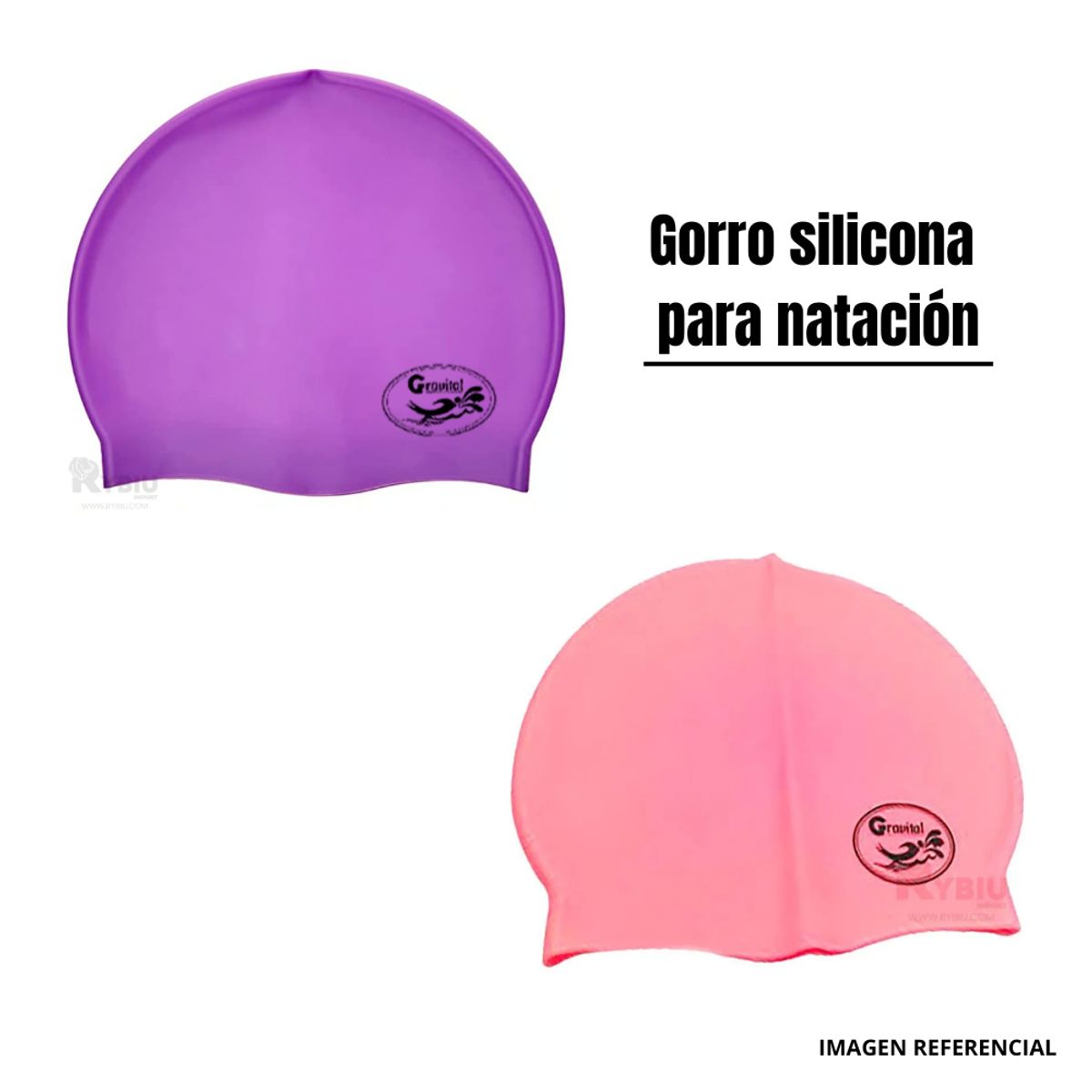 GENERICO - Gorro Natación Silicona - MR