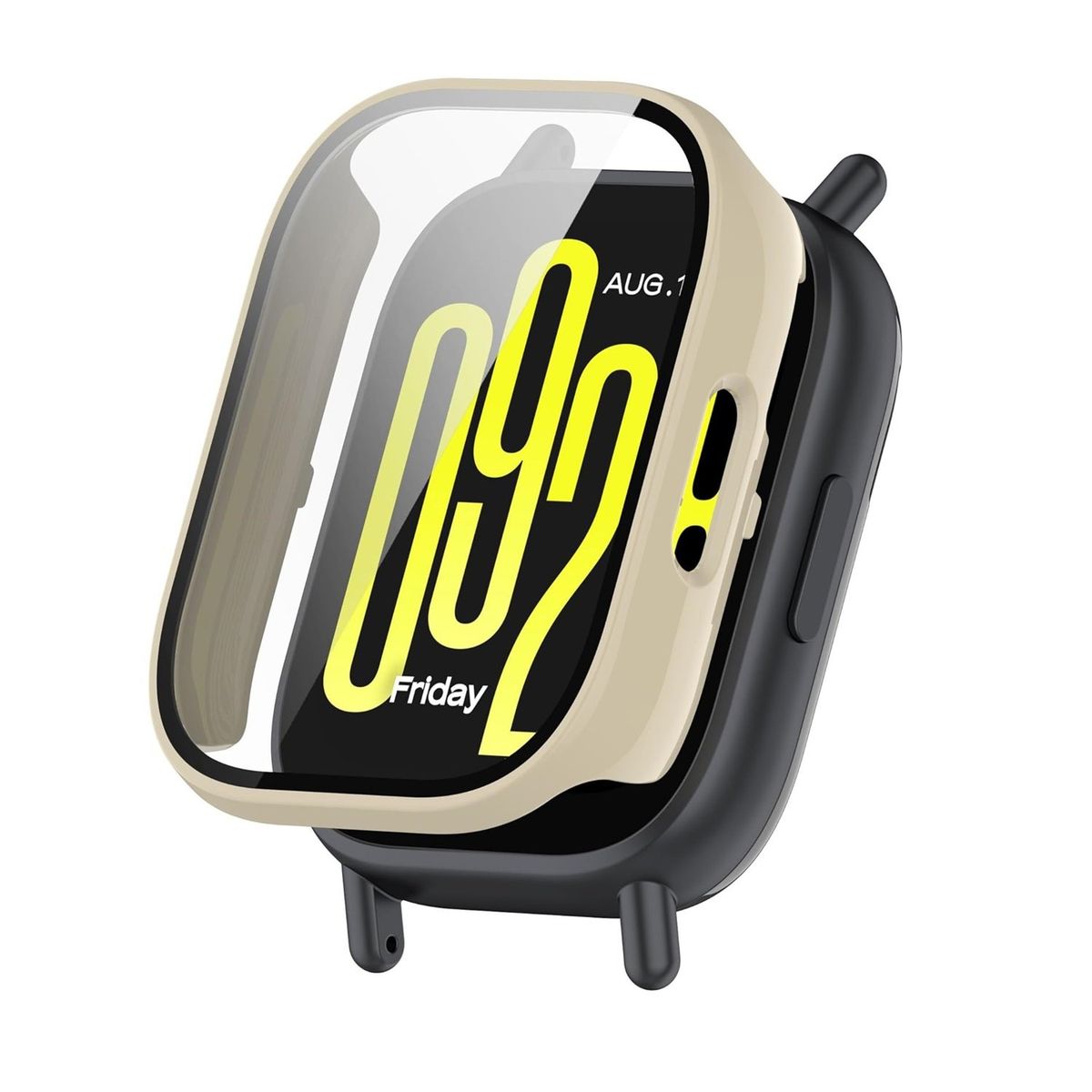 GENERICO - Bumper para Redmi Watch 5 Active  -Beige