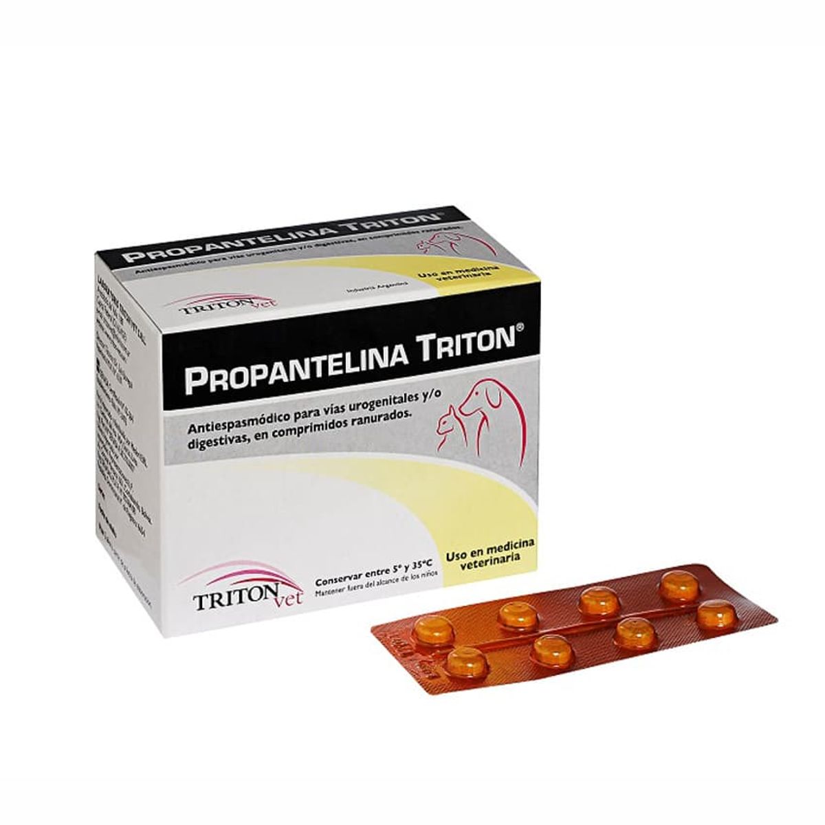 TRITON - PROPANTELINA x 10 Comprimido