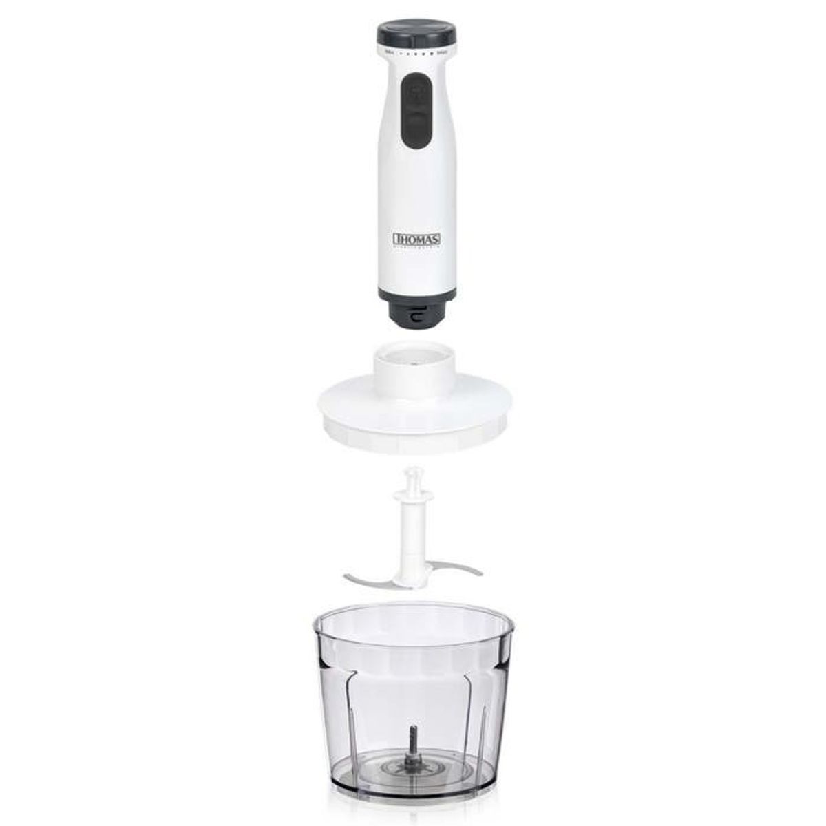 THOMAS - Batidora de Inmersión Thomas TH-8725 Regulador de Velocidad y Turbo