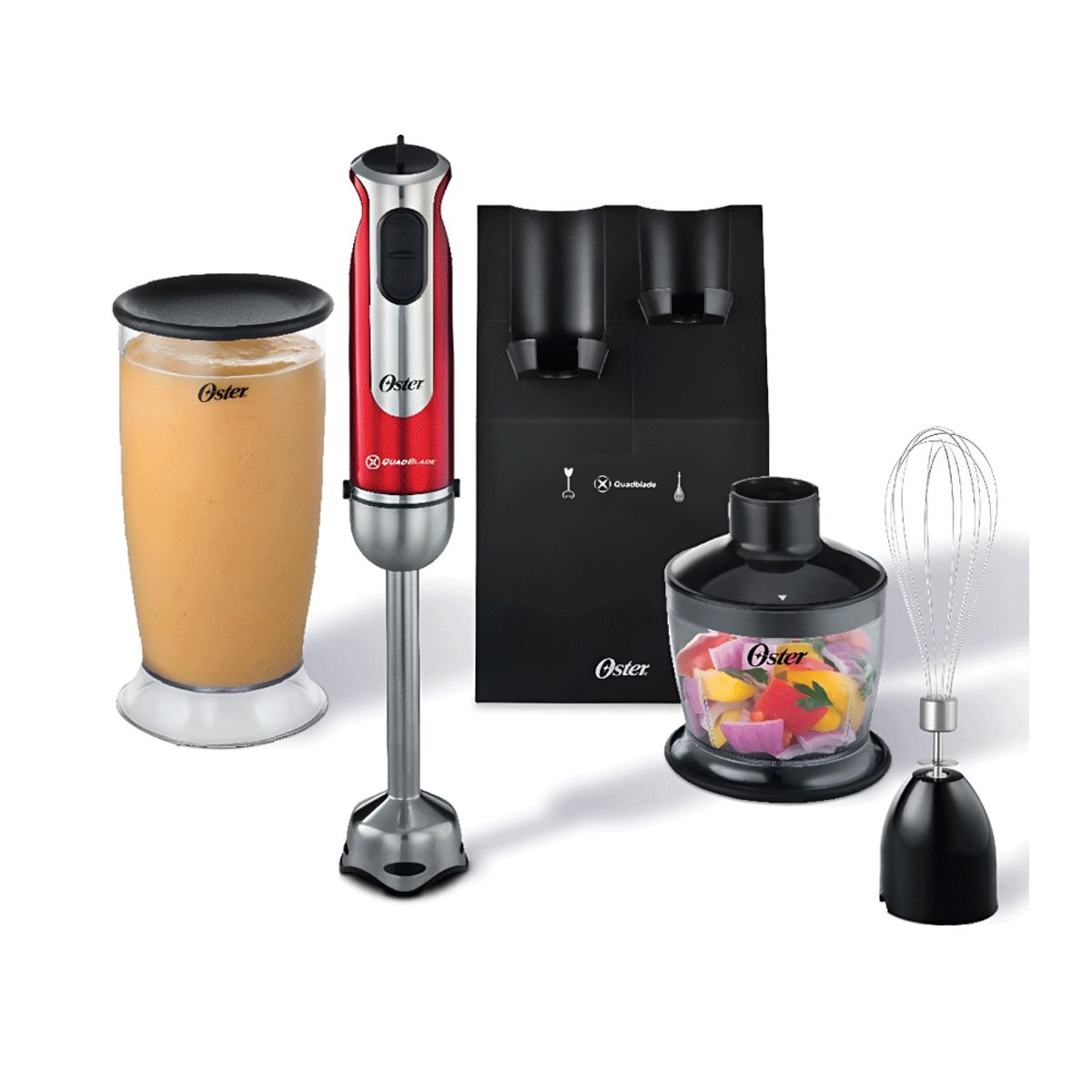 OSTER - Batidora de Inmersión Oster FPSTHB2801 con Accesorios