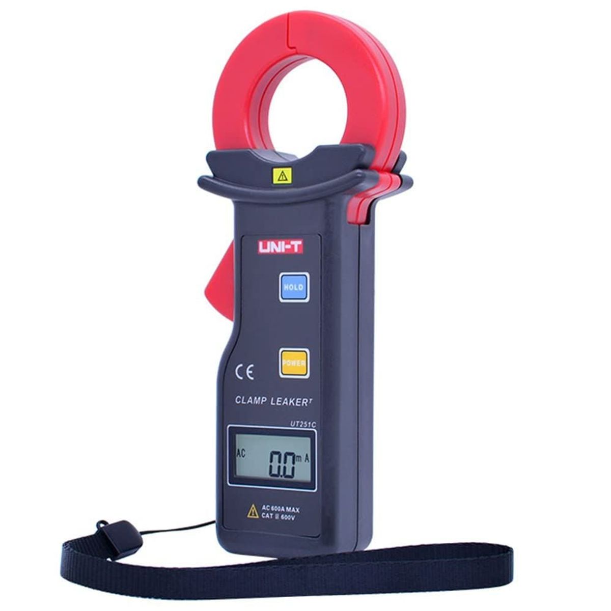 UNI T - Pinza amperimétrica de fugas UNI-T UT251C 600 Amperios CA