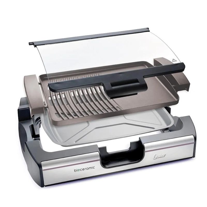 OSTER - Parrilla y Plancha Oster revestimiento Bioceramic CKSTGR3006
