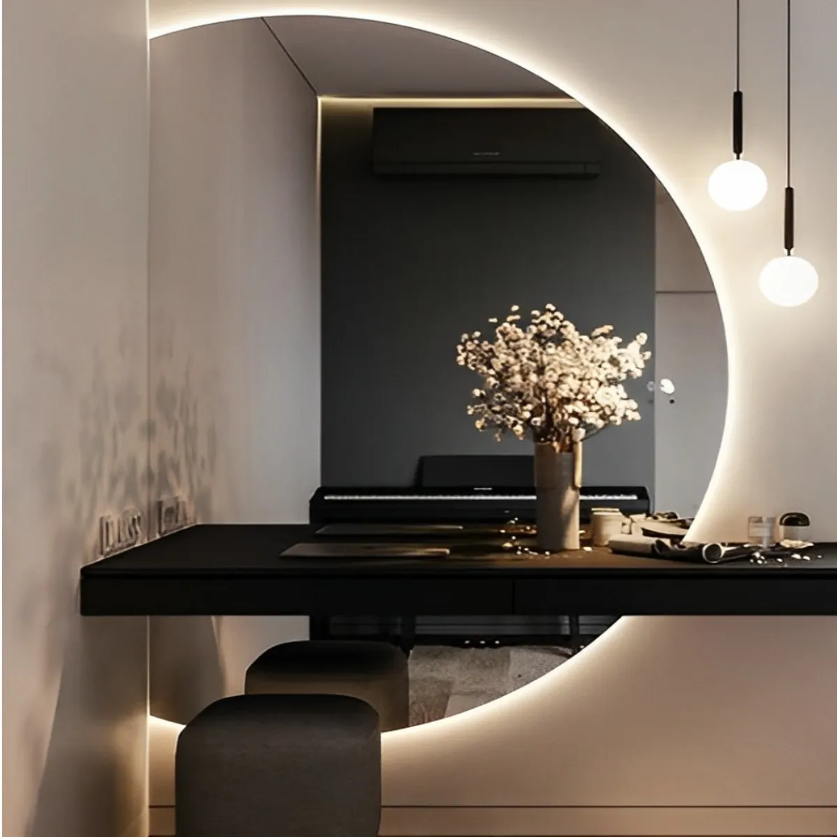 CENTRAL DECCO - ESPEJO SEMILUNA AKEMI