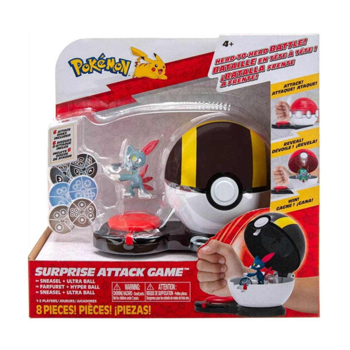 POKEMON - POKEMON  CLIP GO SNEASEL SET