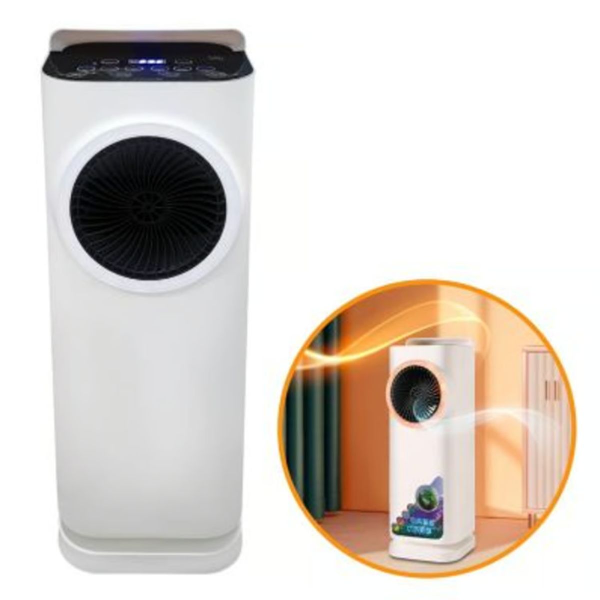 GENERICO - Enfriador de Aire Portátil Frio Caliente