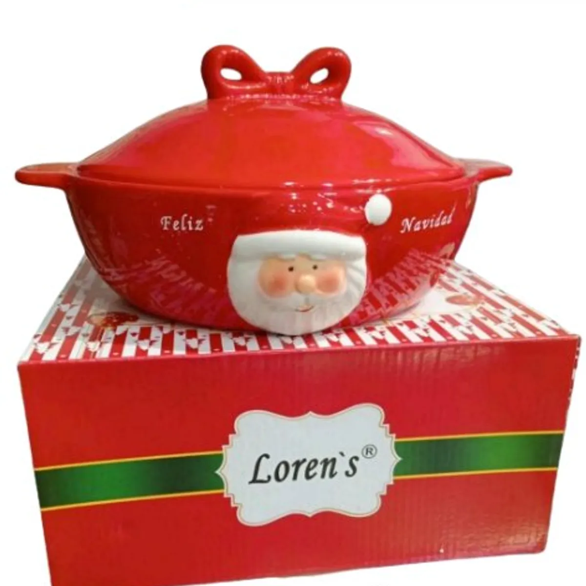 GENERICO - Cacerola Navideño de Papa Noel