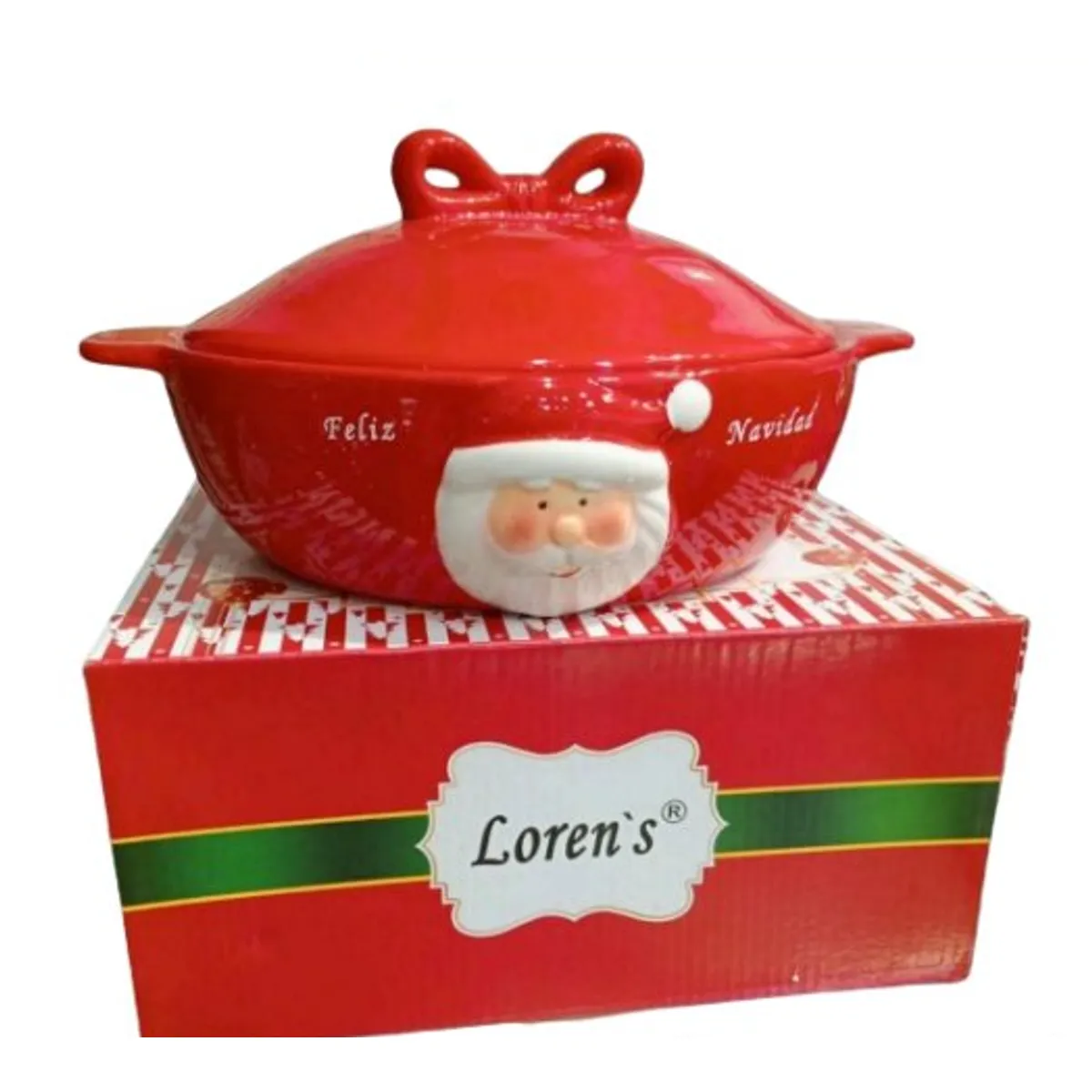 GENERICO - Cacerola Navideño de Papa Noel