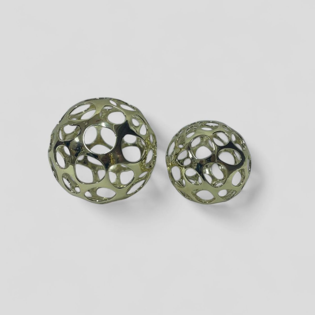 GENERICO - Set de 2 Esferas de Acero