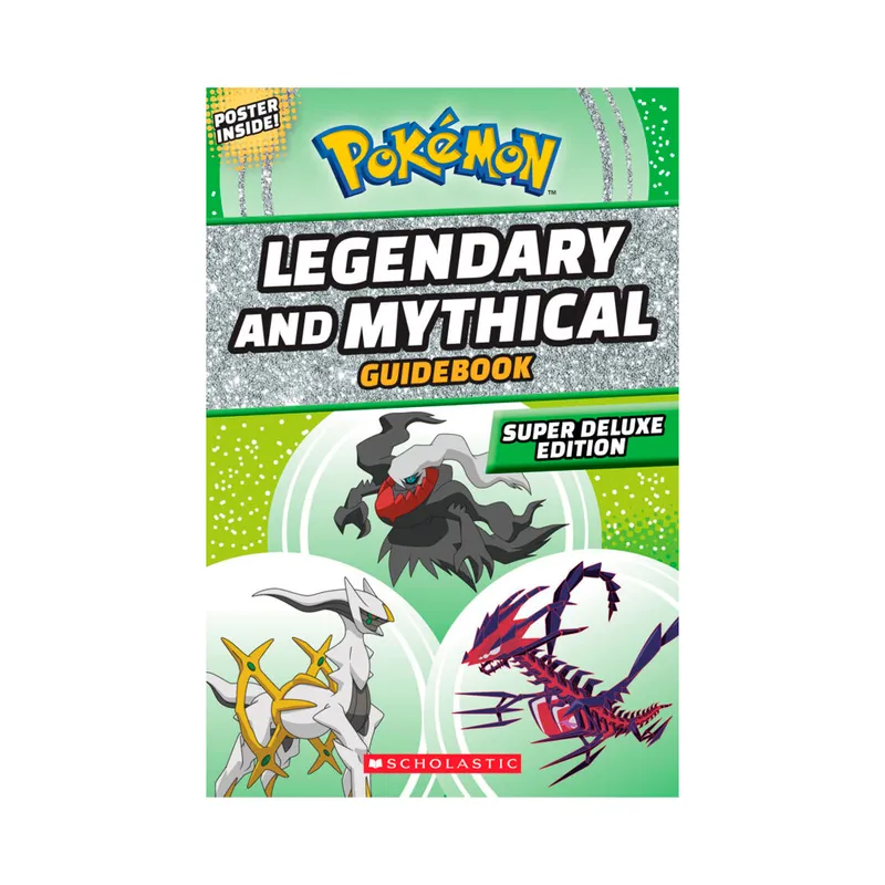 SCHOLASTIC - Pokemon Legendary and Mythical Guia en Ingles