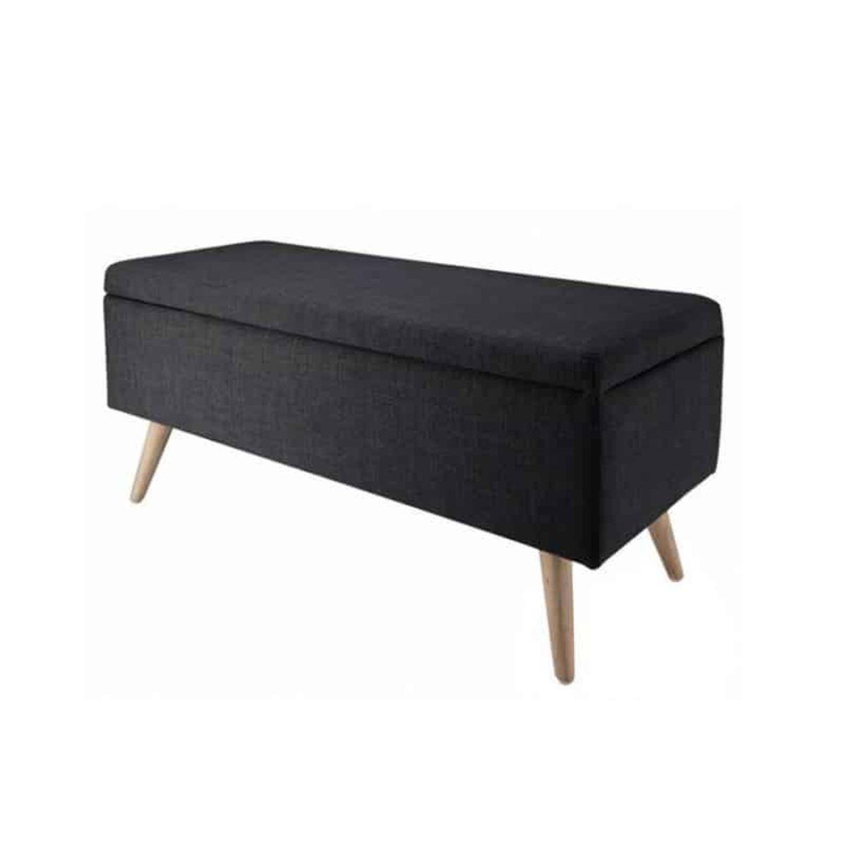 HOGAR & SPACIOS - HYS BANQUETA BELU NEGRO