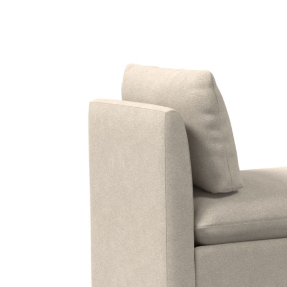 HOGAR & SPACIOS - HYS BANQUETA VITTO CAPITONE BEIGE