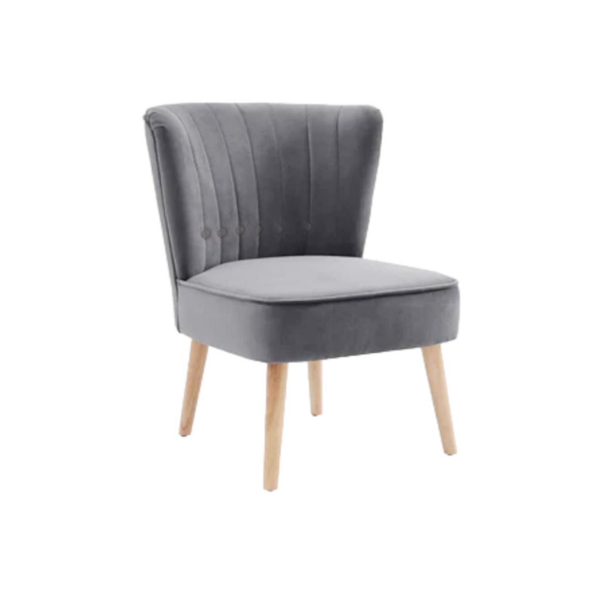 HOGAR & SPACIOS - HYS BUTACA MERE GRIS CLARO