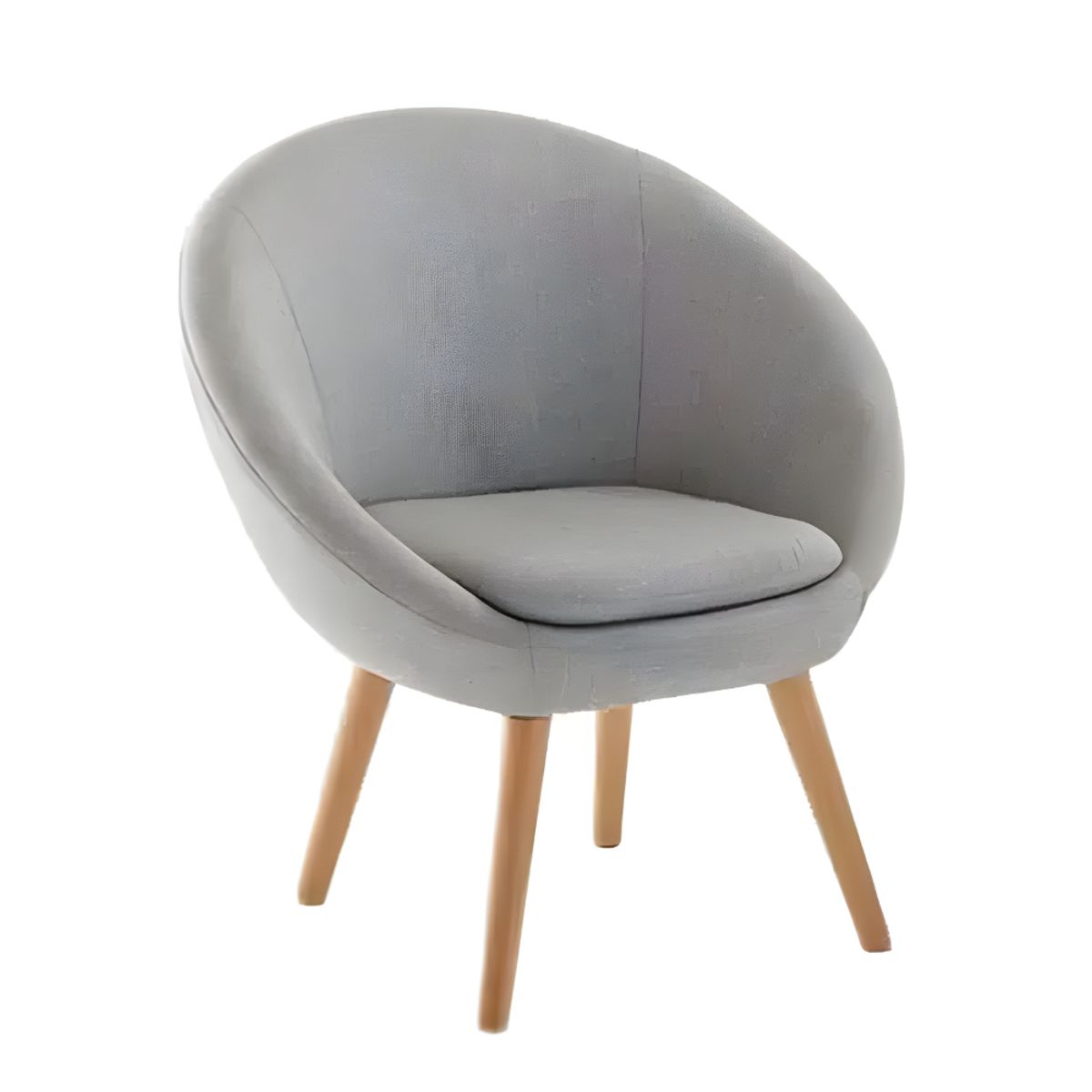 HOGAR & SPACIOS - HYS BUTACA ROUNY GRIS CLARO