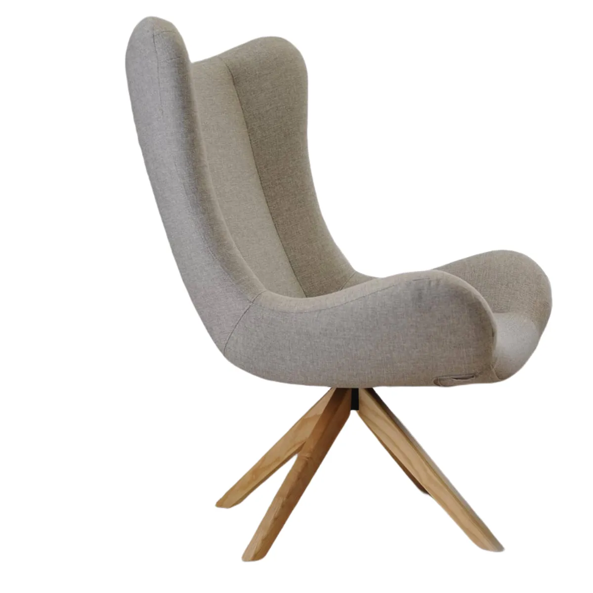 HOGAR & SPACIOS - HYS BUTACA SOFIA GRIS PIZARRA