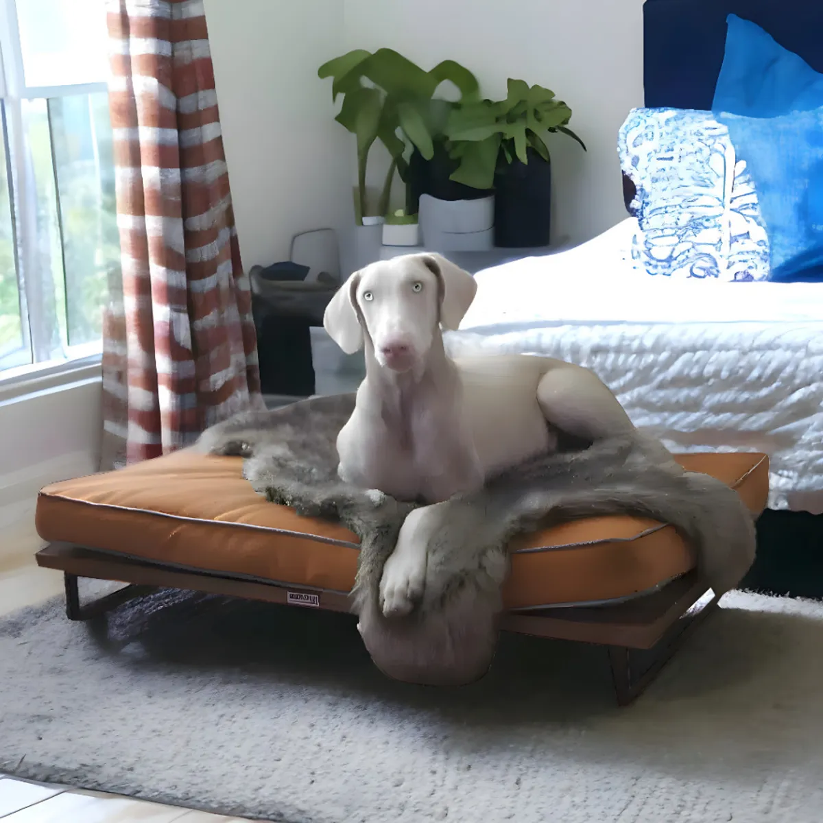 HOGAR & SPACIOS - HYS CAMA NORDICPET MARRON