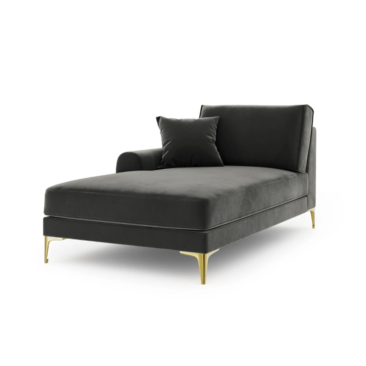 HOGAR & SPACIOS - HYS CHAISE LONGUE EGIPCIO GRIS