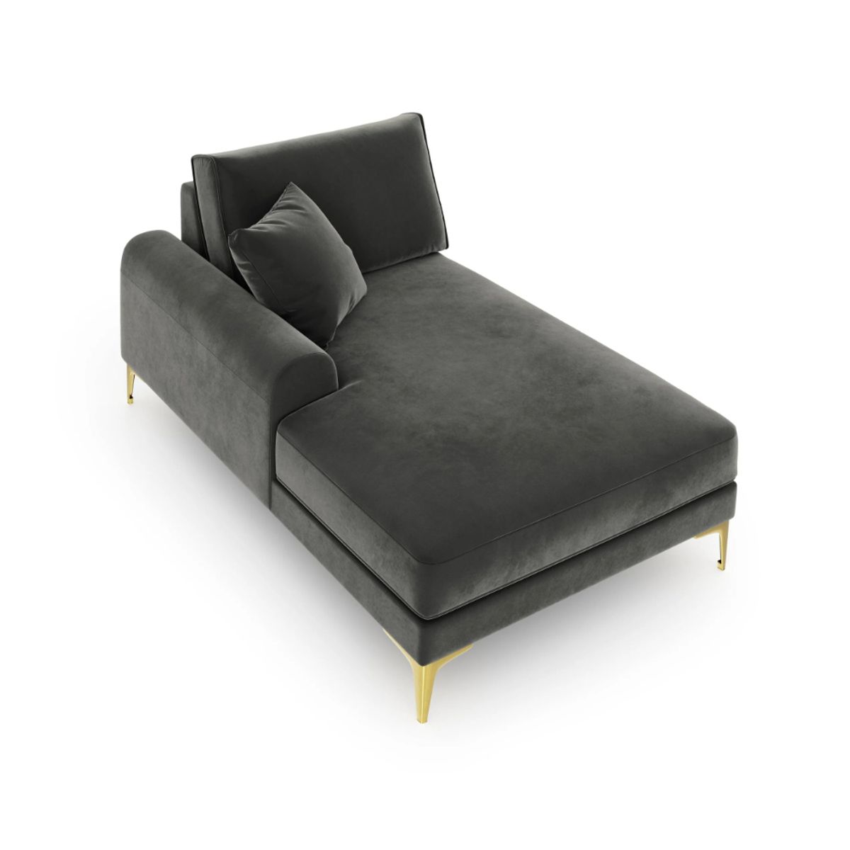 HOGAR & SPACIOS - HYS CHAISE LONGUE EGIPCIO GRIS