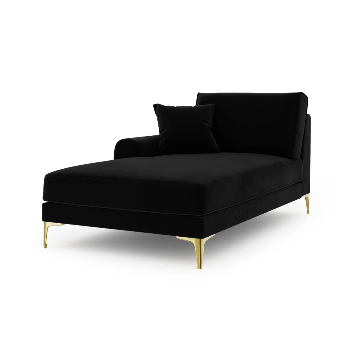 HOGAR & SPACIOS - HYS CHAISE LONGUE EGIPCIO NEGRO