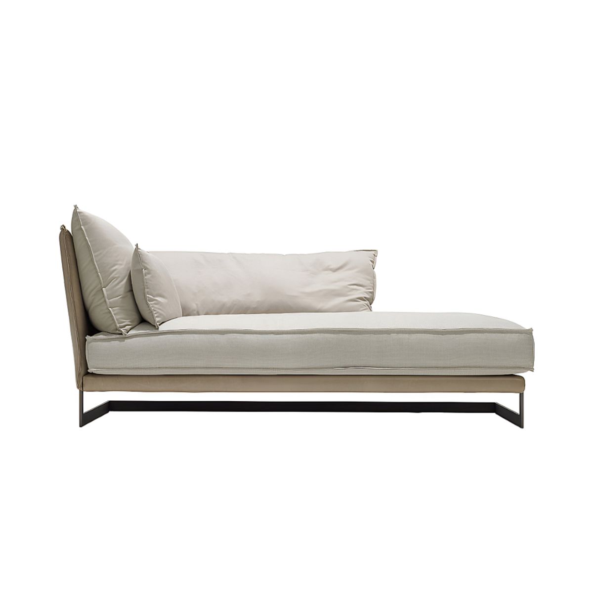 HOGAR & SPACIOS - HYS CHAISE LONGUE WEST GRIS