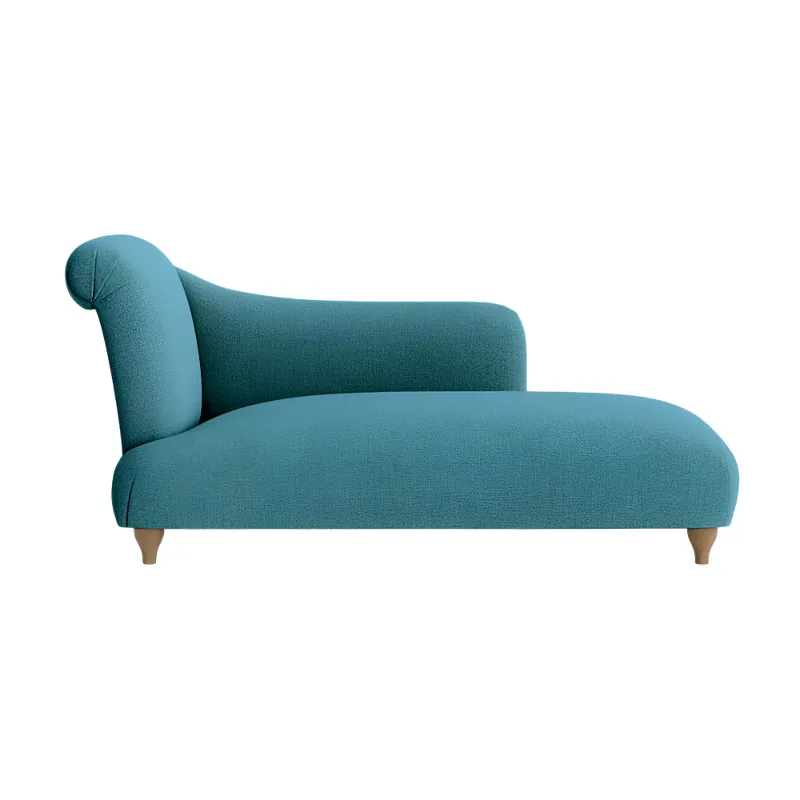 HOGAR & SPACIOS - HYS CHAISE LONGUE RAFT AZUL ACERO